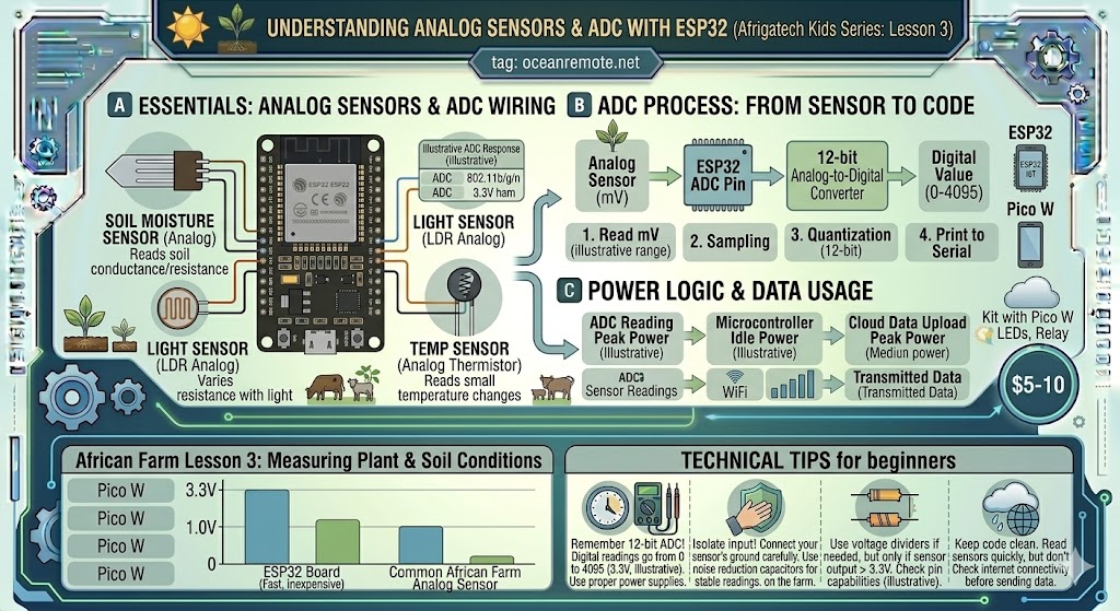 Understanding Analog Sensors and ADC