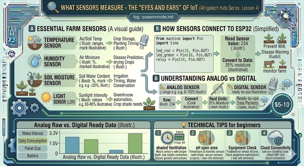 What Sensors Measure