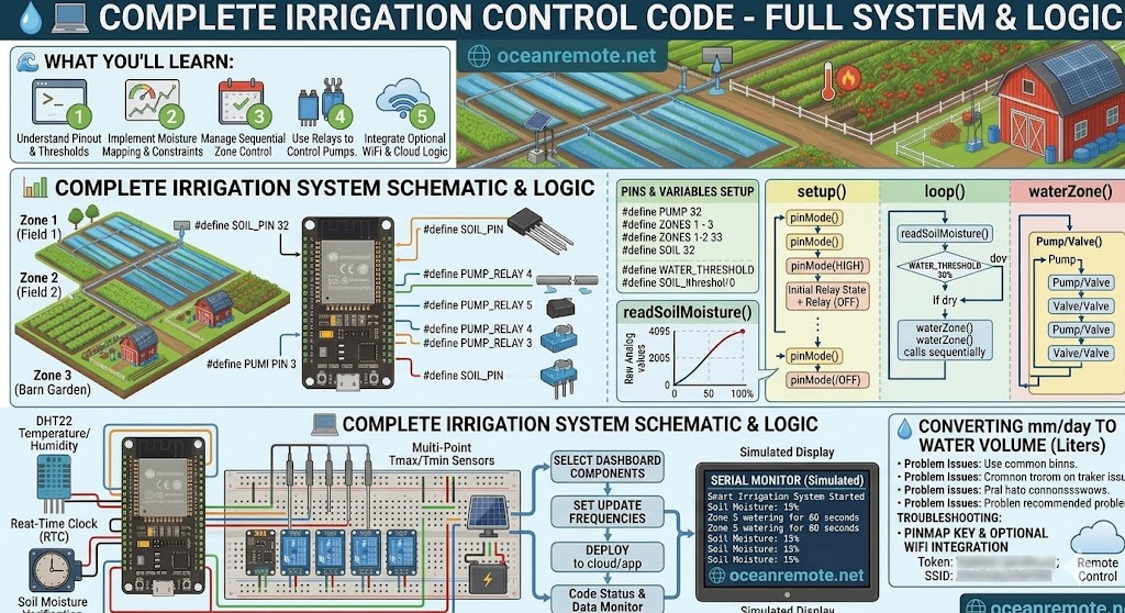 Complete Irrigation Control Code