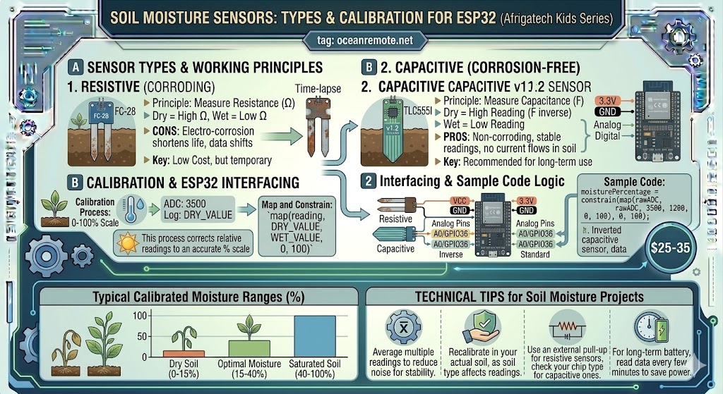 Soil Moisture Sensors - Types and Calibration