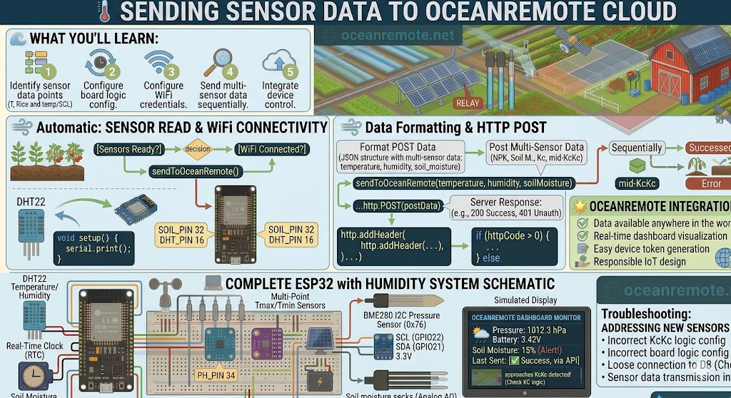 Sending Sensor Data to OceanRemote