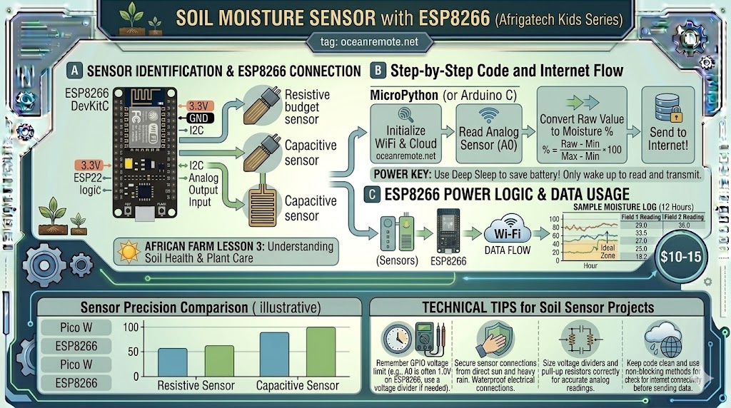 Soil Moisture Sensor with ESP8266