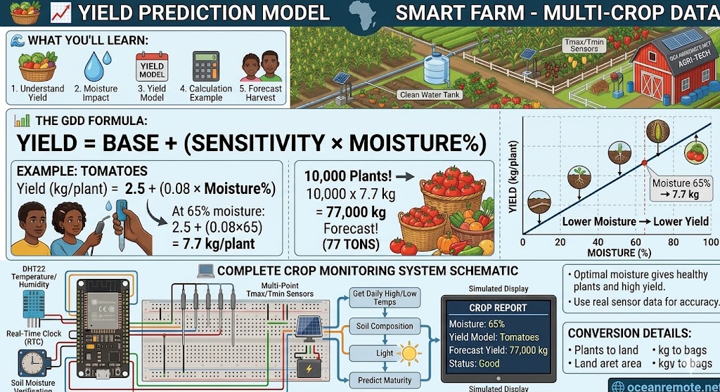 Yield Prediction from Sensor Data