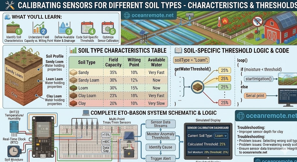 Calibrating Sensors for Different Soil Types