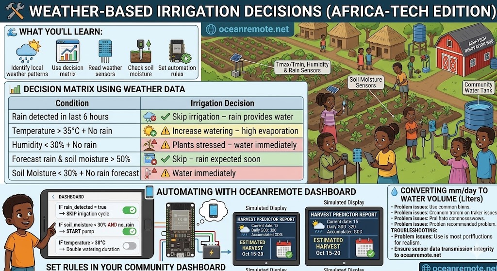 Weather-Based Irrigation Decisions