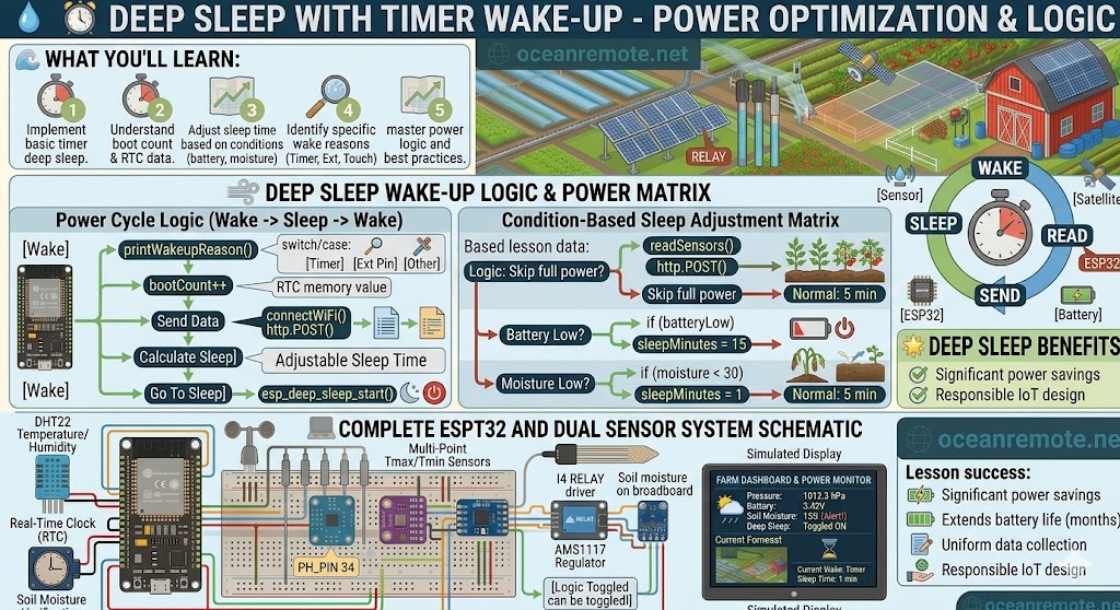 Deep Sleep with Timer Wake-Up