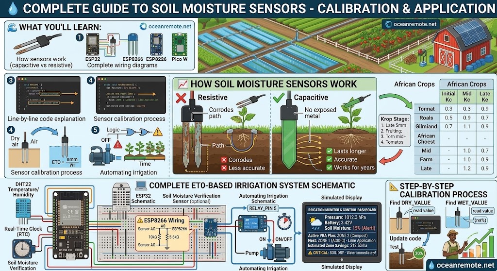 Soil Temperature Sensors - DS18B20 and NTC
