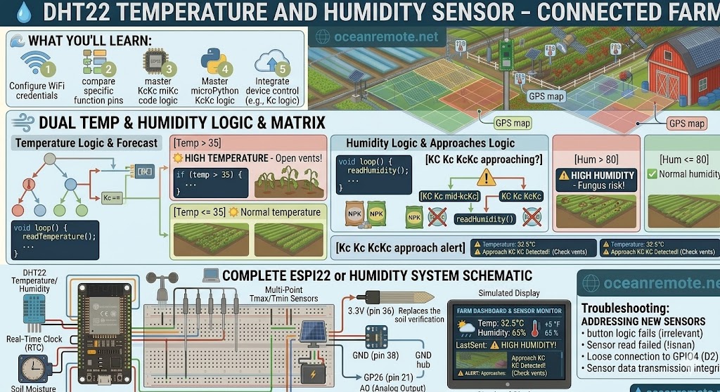 DHT22 Temperature and Humidity Sensor