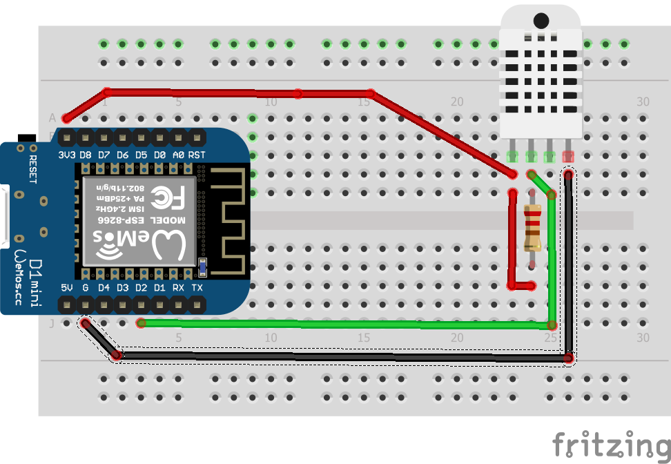 ESP8266 D1 Mini Temperature Controlled Fan with DHT22 and Relay